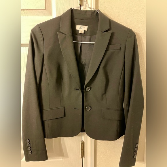 Ann Taylor Loft Wool suit jacket - Picture 3 of 6